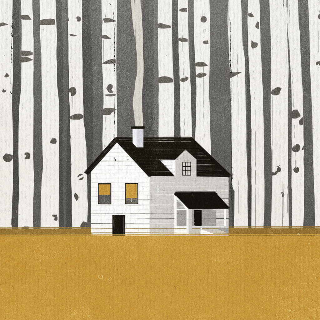 Shout (Alessandro Gottardo) / Untitled (House in the Woods)