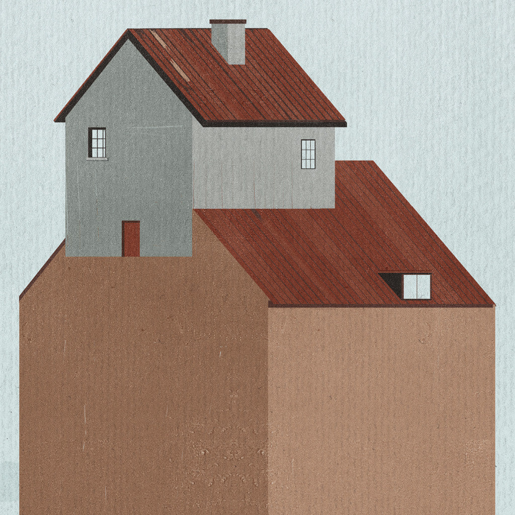 Shout (Alessandro Gottardo) / Untitled (House on Roof)