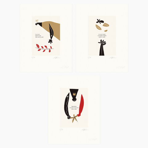Riccardo Guasco / Haiku Series Bundle (three prints)