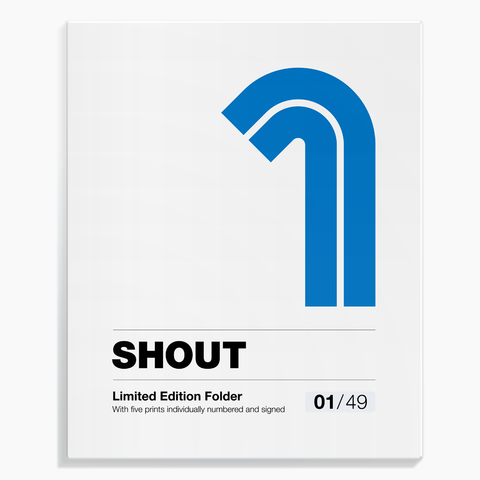 Shout (Alessandro Gottardo) / Limited Edition Folder no. 1