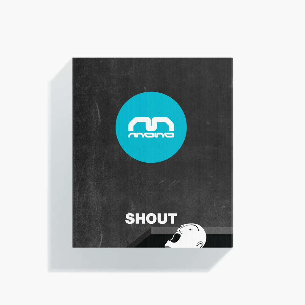 Shout (Alessandro Gottardo) / Mono Shout Limited Edition (new, factory sealed)